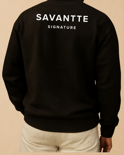 Savantte Signature long sleeve shirt Black